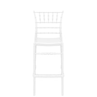 siesta chiavari bar stool 75cm white