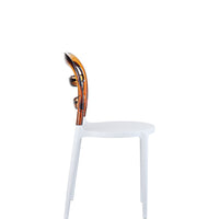 siesta miss bibi chair white/amber 4