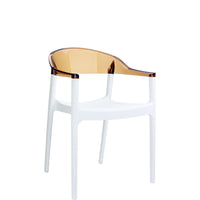 siesta carmen chair amber/white 3