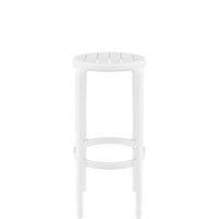 siesta tom bar stool 75cm white