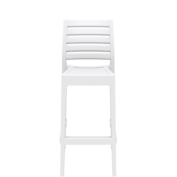 siesta ares bar stool white