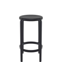 siesta tom bar stool 65cm black 1