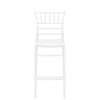 siesta chiavari commercial bar stool white