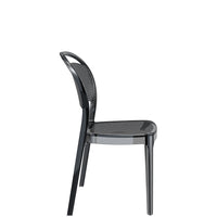 siesta bee commercial chair transparent black 2