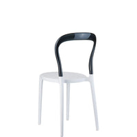 siesta mr bobo chair white/black 1