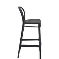 siesta victor bar stool 75cm black 2