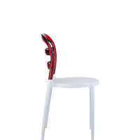 siesta miss bibi chair white/red 1