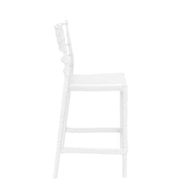 siesta chiavari breakfast bar stool 65cm white 4