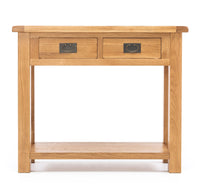 solsbury wooden console table 100cm (3)