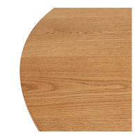 paris wooden dining table 100cm round 3
