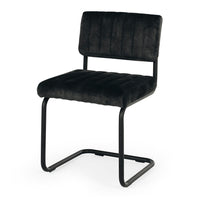 berm commercial chair velvet anthracite 4