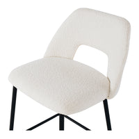 vermont upholstered stool cream fabric 3