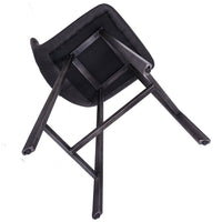 vintage upholstered stool vintage black 4