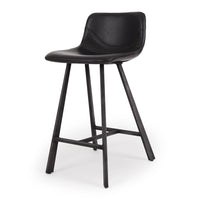 vintage upholstered stool vintage black 8