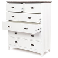 idaho 6 drawer wooden chest 1