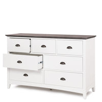 idaho 7 drawer wooden dresser 2