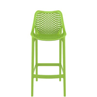 siesta air commercial bar stool green