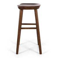 rivera wooden bar stool deep oak 2