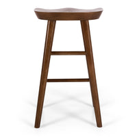 rivera wooden bar stool deep oak 3