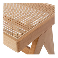 allegra wooden bench natural oak 4