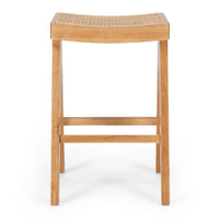 allegra breakfast bar stool 65mm natural oak 3