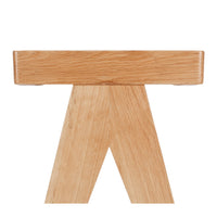 allegra breakfast bar stool 65mm natural oak 6