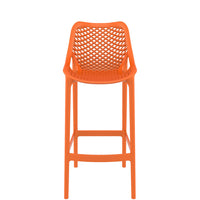 siesta air bar stool 75cm orange