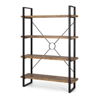 forged bookcase 1
