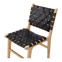 fusion dining chair woven black 4