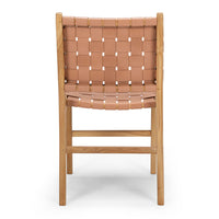 fusion wooden chair woven plush 3