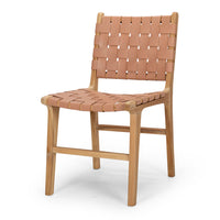 fusion wooden chair woven plush 1