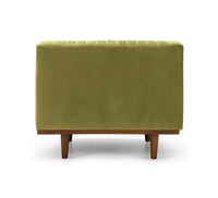 madagascar lounge chair greenery velvet 2