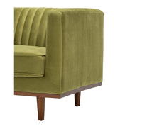 madagascar lounge chair greenery velvet 4