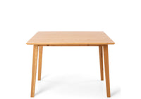 nordic dropleaf wooden dining table 102cm square 2