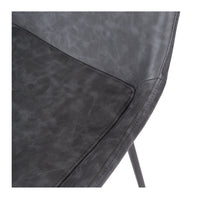 vortex upholstered stool 65cm vintage grey 4