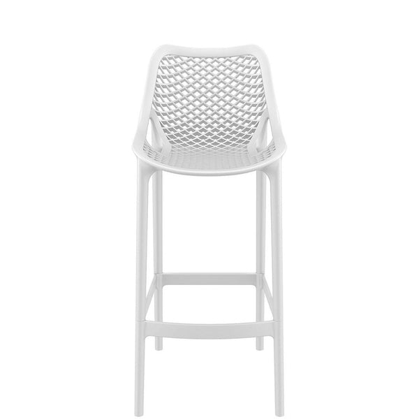 siesta air outdoor bar stool 75cm white