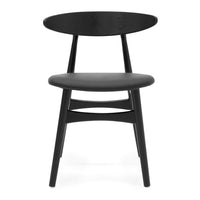 oslo dining chair black