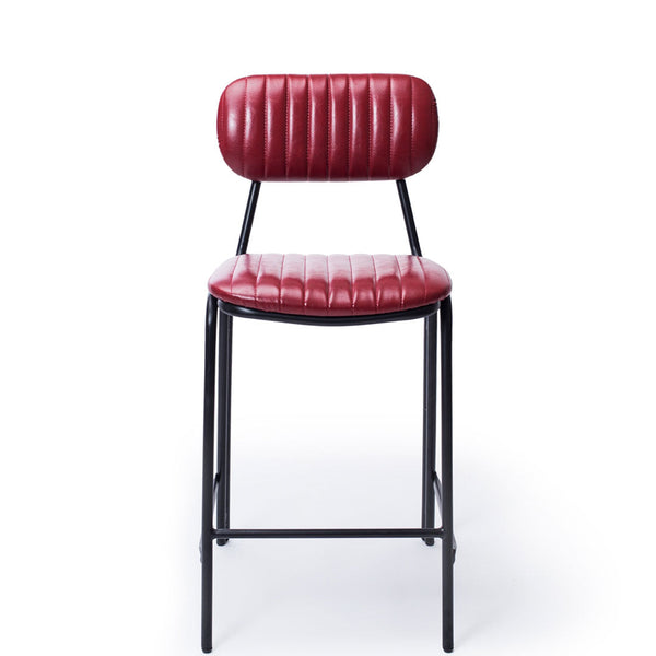 retro kitchen bar stool vintage red