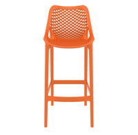 siesta air bar stool 75cm orange 5