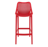 siesta air bar stool 75cm red 5