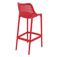 siesta air bar stool 75cm red 3