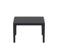 sky side outdoor table black