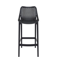siesta air commercial bar stool black