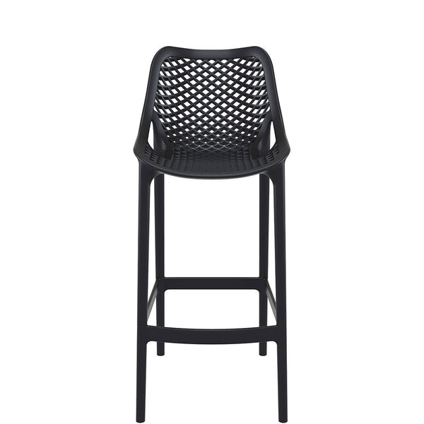 siesta air outdoor bar stool 75cm black