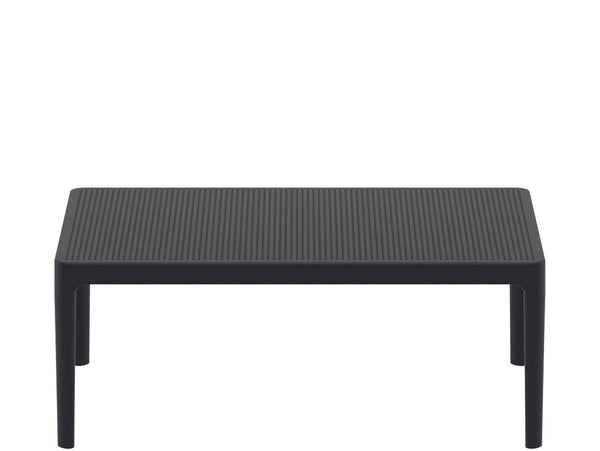 sky lounge outdoor coffee table black