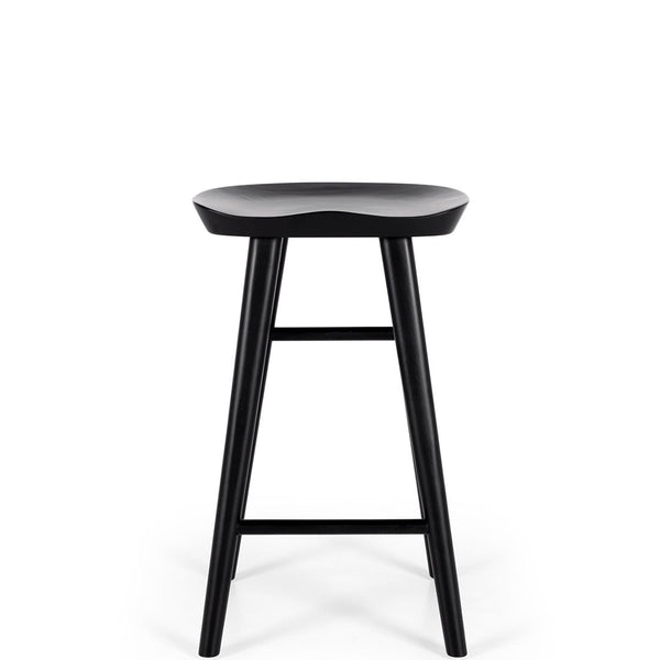 rivera kitchen bar stool black oak