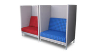 bling upholstered privacy booth 5