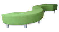 curved office ottoman 1
