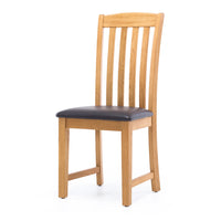 darwin wooden chair natural oak 1