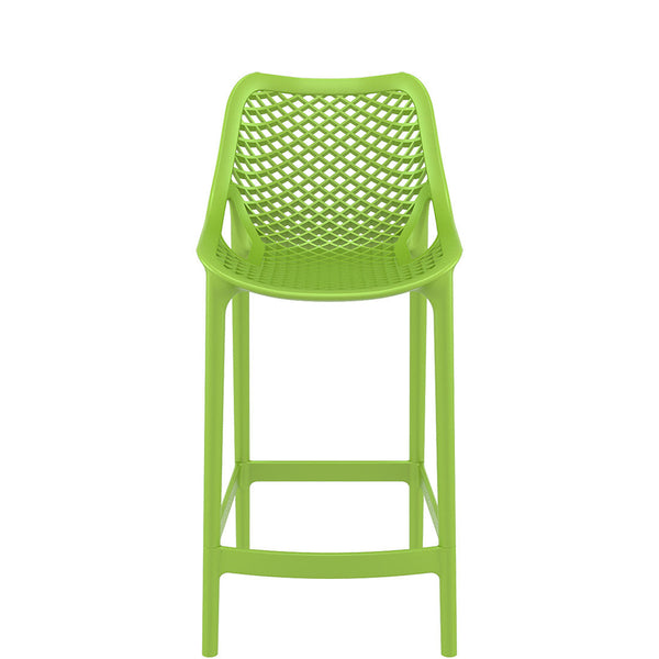 siesta air outdoor bar stool 65cm green